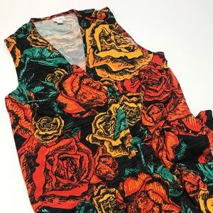 LuLaRoe Medium Joy Fall Roses!